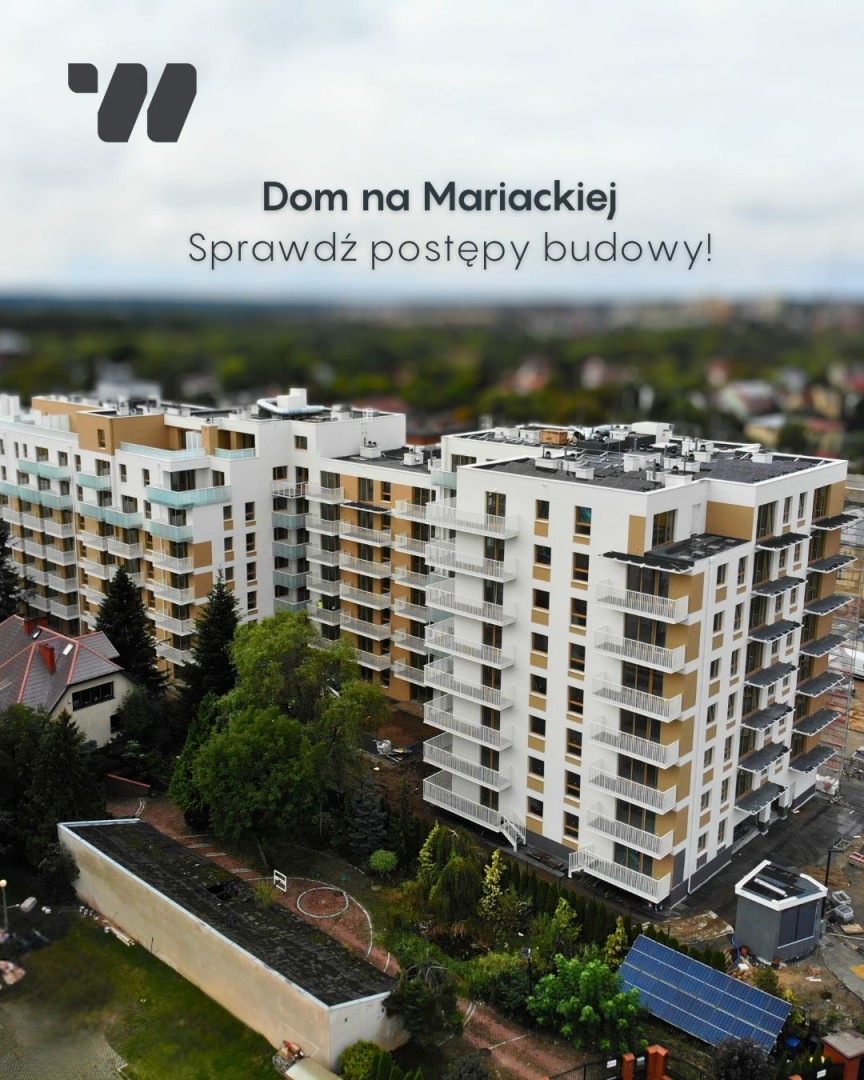 Dom na Mariackiej – postępy w budowie.